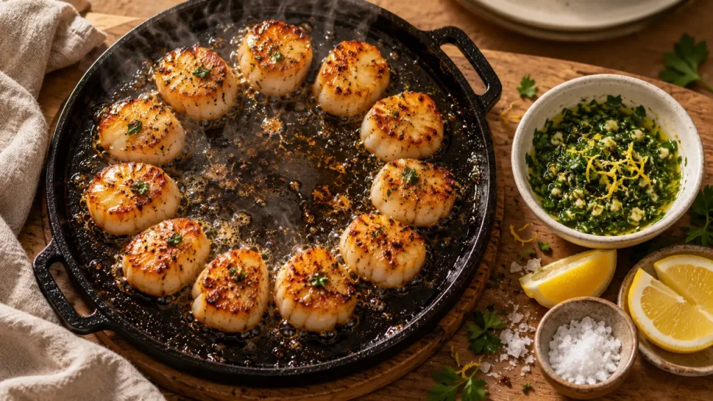 Marinade pour Saint-Jacques à la plancha : le citron après, la tendreté d’abord